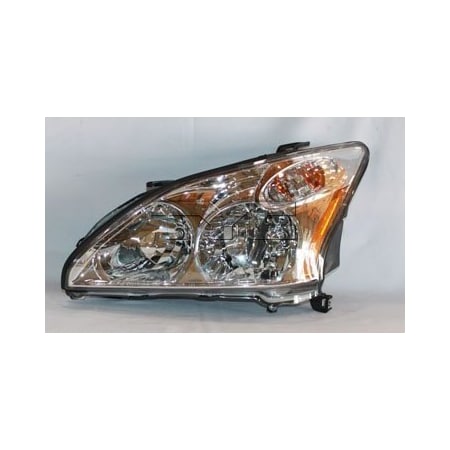 Tyc 04-09 Lx Rx-330/350 (Halgn/Us Built) Head Lamp, 20-6506-90 20-6506-90